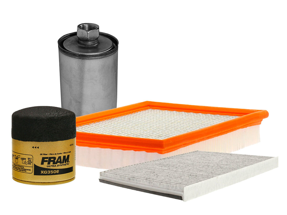 Kit De 4 Filtros Para Aceite Sintético