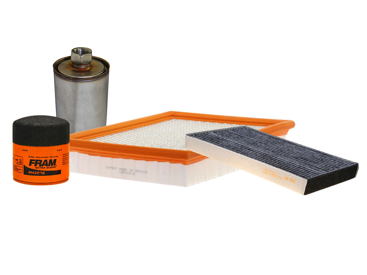 Kit De Filtro De Aire, Filtro De Aceite, Filtro De Combustible Y Filtro De Cabina (4 Piezas)