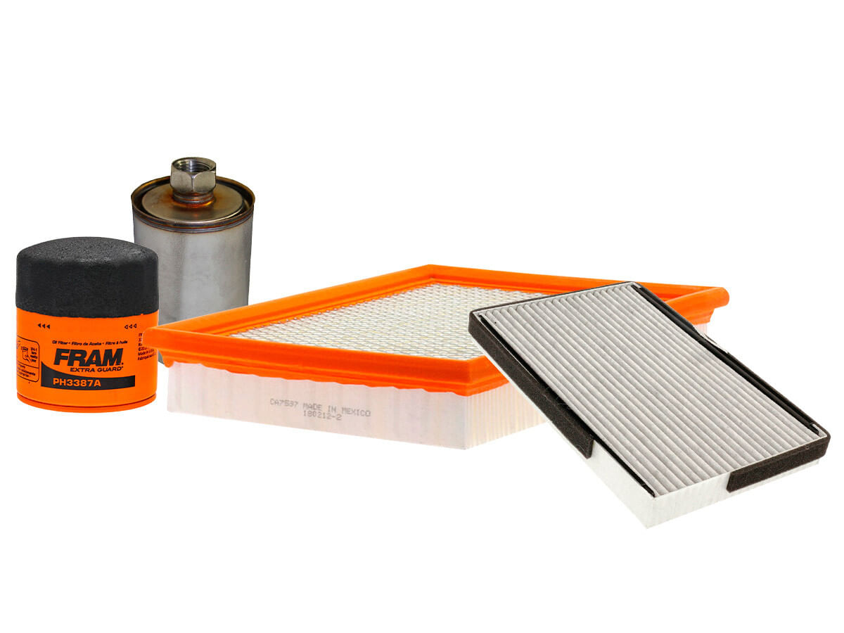 Kit De Filtro De Aire, Filtro De Aceite, Filtro De Combustible Y Filtro De Cabina (4 Piezas)