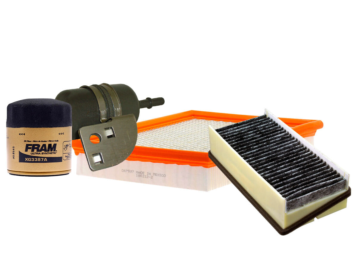 Kit De 4 Filtros Para Aceite Sintético