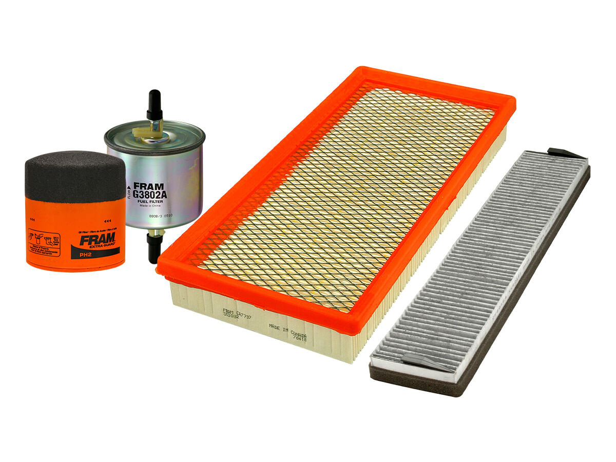 Kit De Filtro De Aire, Filtro De Aceite, Filtro De Combustible Y Filtro De Cabina (4 Piezas)