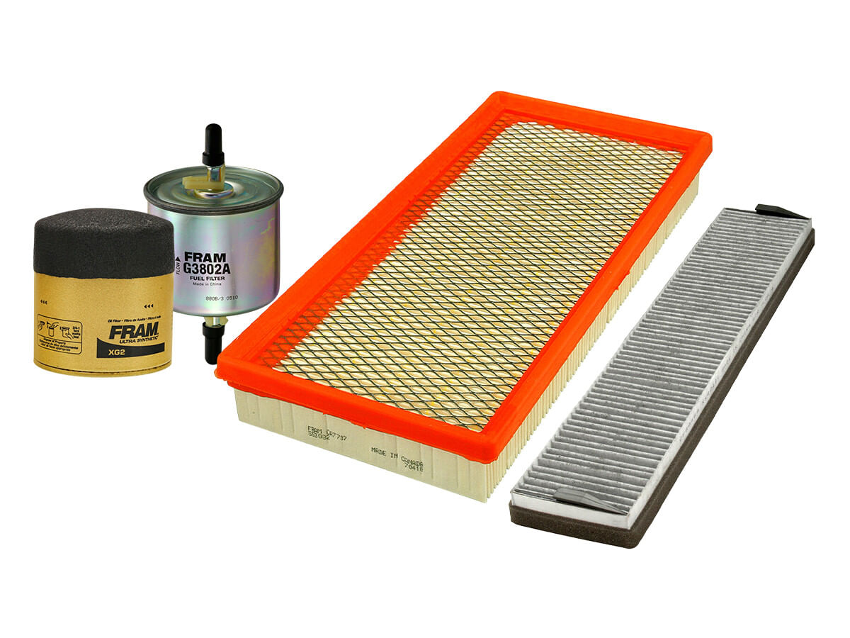 Kit De 4 Filtros Para Aceite Sintético