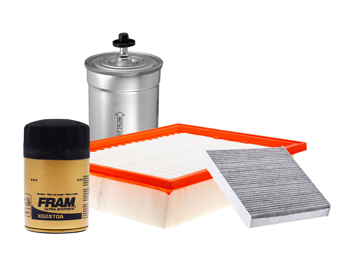 Kit De 4 Filtros Para Aceite Sintético