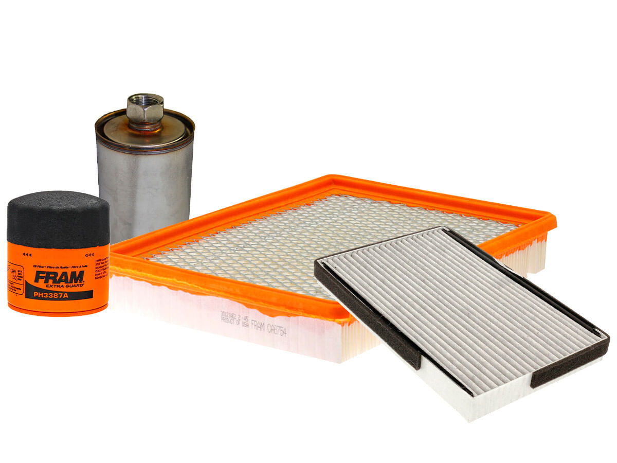 Kit De Filtro De Aire, Filtro De Aceite, Filtro De Combustible Y Filtro De Cabina (4 Piezas)