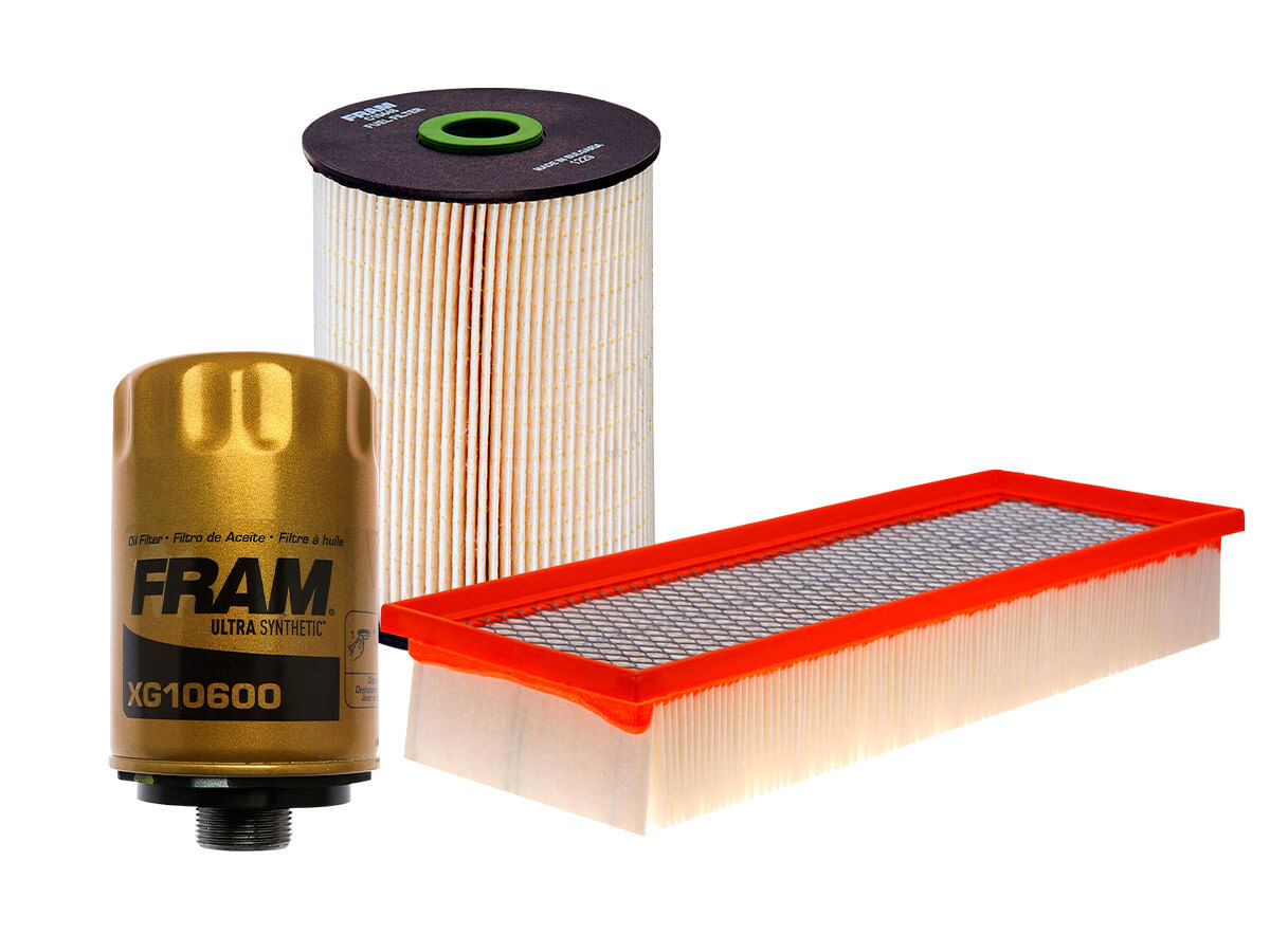 Kit De Filtro De Aire, Filtro De Aceite Sintético Y Filtro De Combustible (3 Piezas)