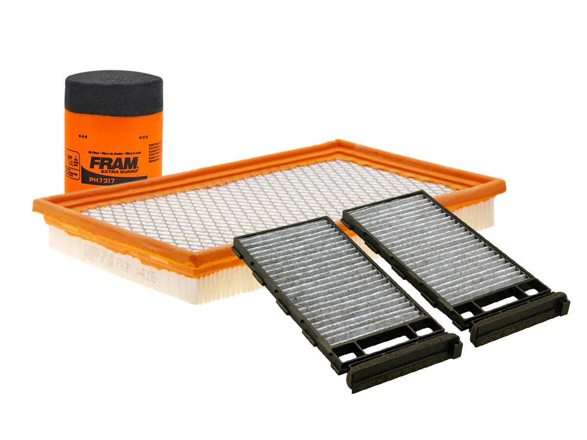 Kit De Filtro De Aire, Filtro De Aceite Y Filtro De Cabina (3 Piezas)