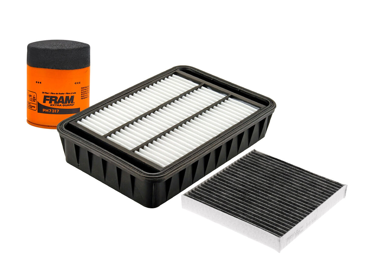 Kit De Filtro De Aire, Filtro De Aceite Y Filtro De Cabina (3 Piezas)