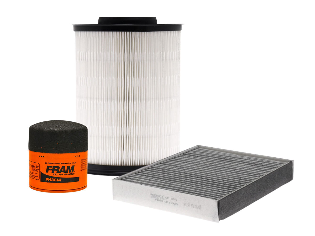 Kit De Filtro De Aire, Filtro De Aceite Y Filtro De Cabina (3 Piezas)