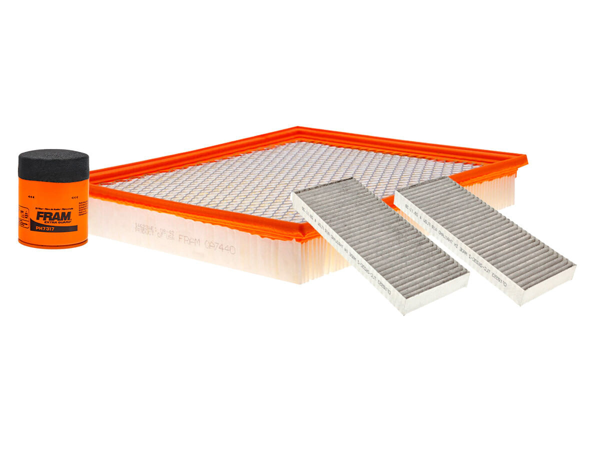 Kit De Filtro De Aire, Filtro De Aceite Y Filtro De Cabina (3 Piezas)