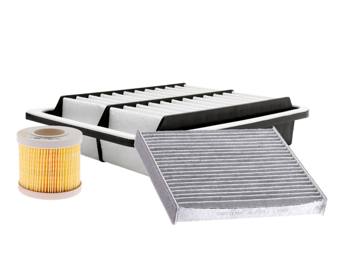 Kit De Filtro De Aire, Filtro De Aceite Y Filtro De Cabina (3 Piezas)