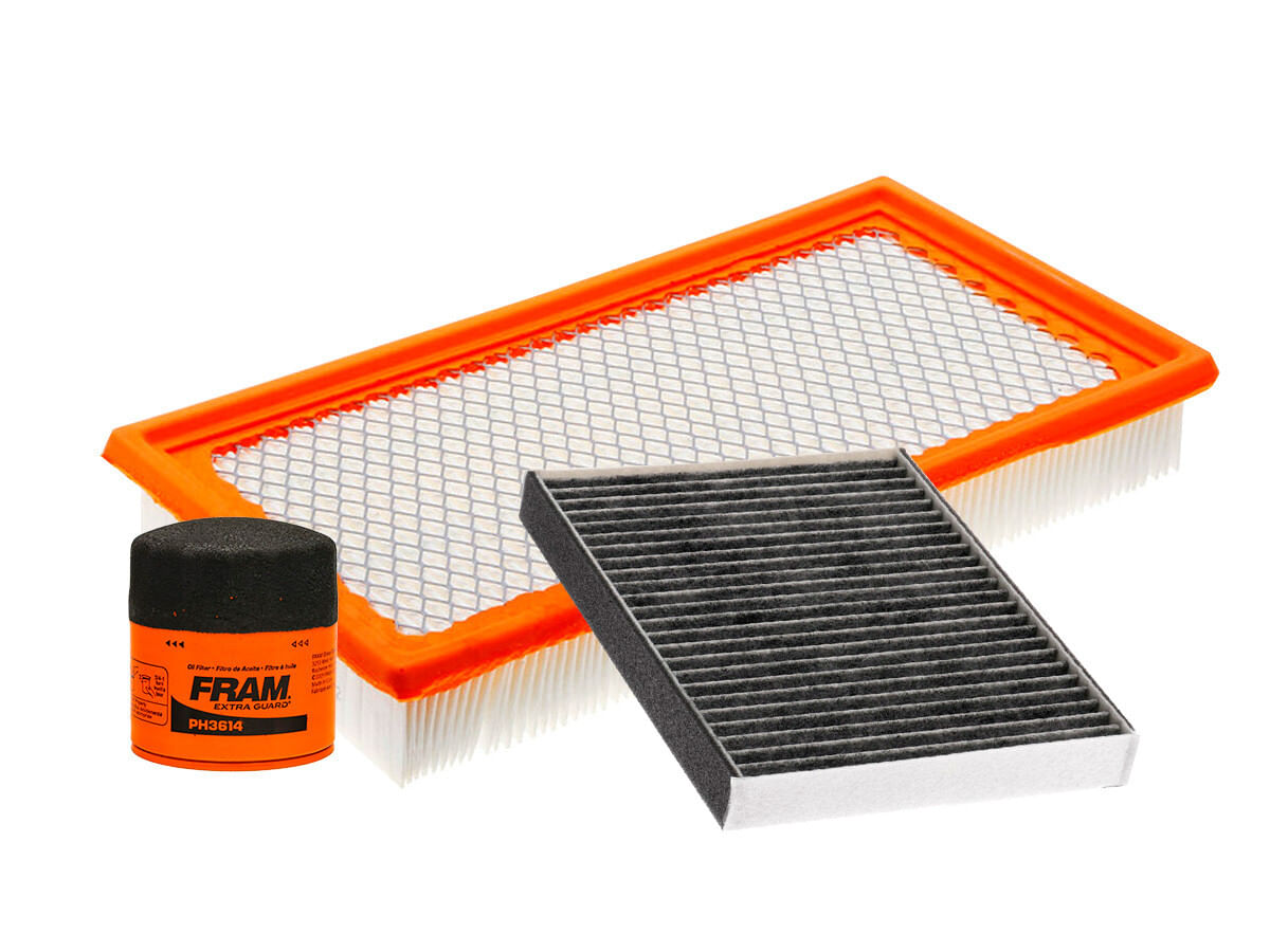 Kit De Filtro De Aire, Filtro De Aceite Y Filtro De Cabina (3 Piezas)