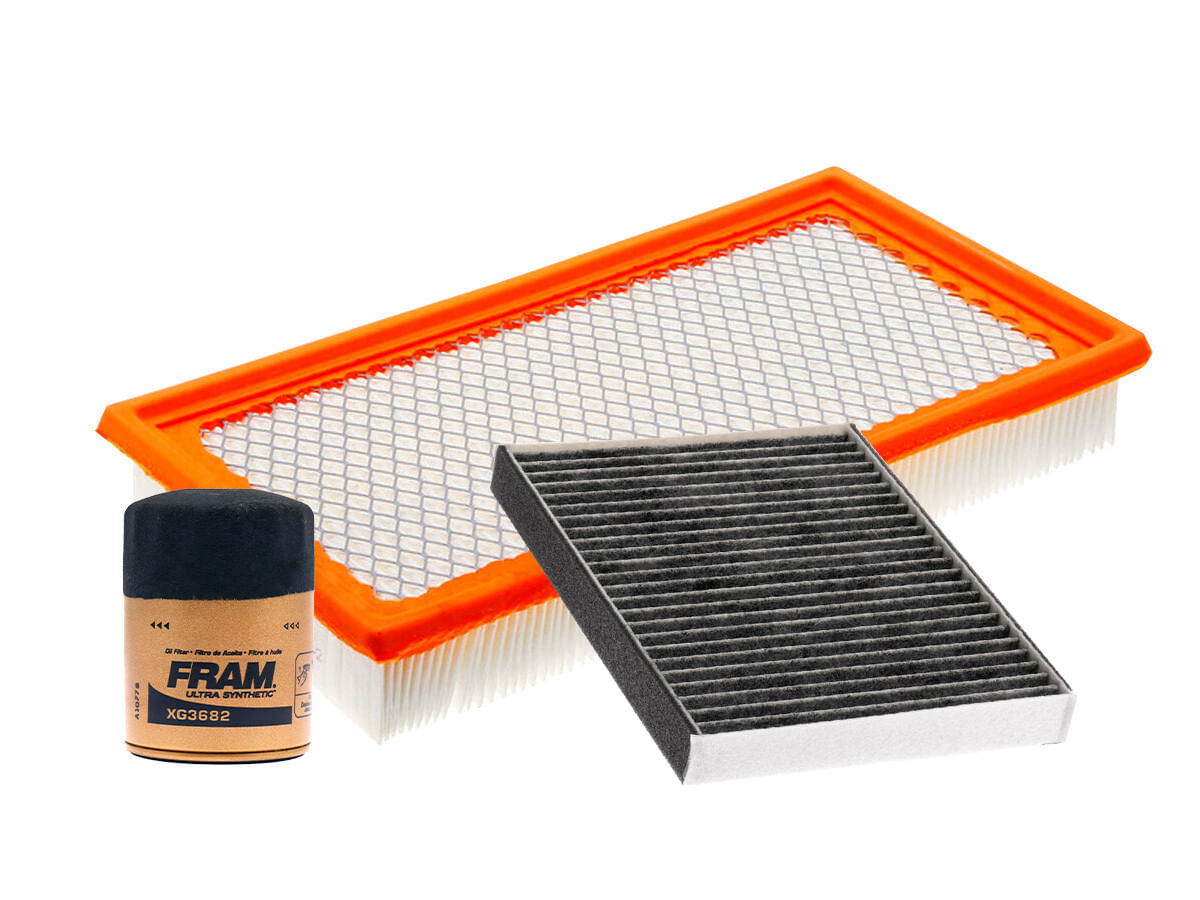 Kit De 3 Filtros Para Aceite Sintético