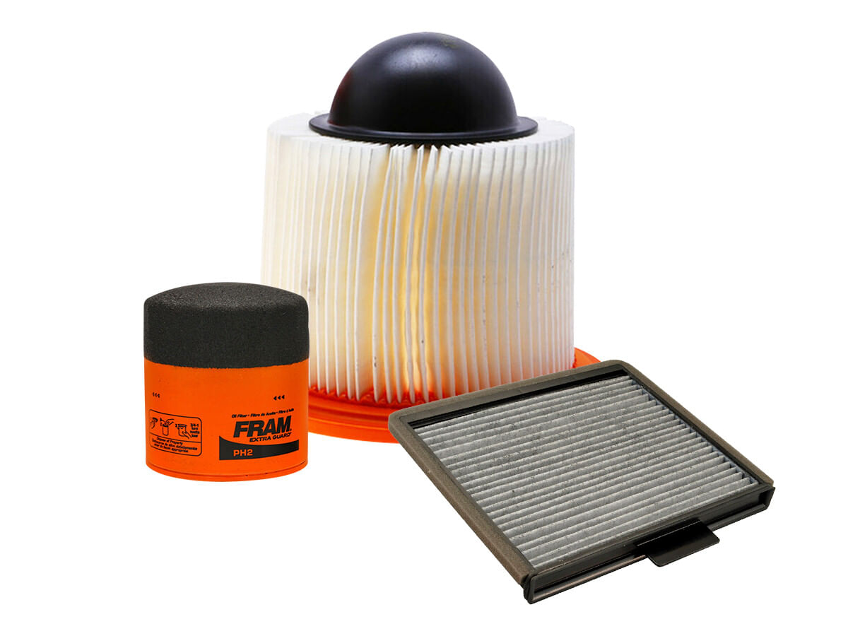 Kit De Filtro De Aire, Filtro De Aceite Y Filtro De Cabina (3 Piezas)
