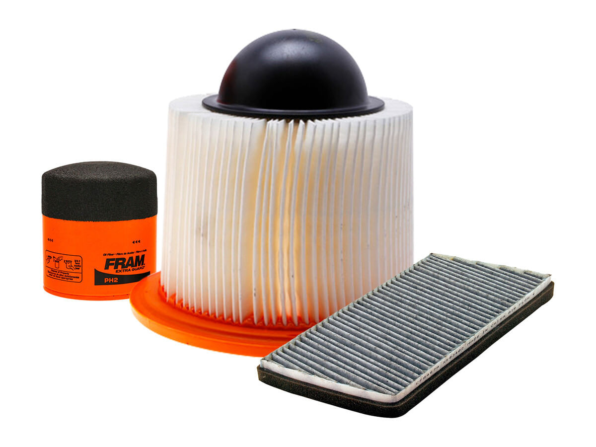 Kit De Filtro De Aire, Filtro De Aceite Y Filtro De Cabina (3 Piezas)