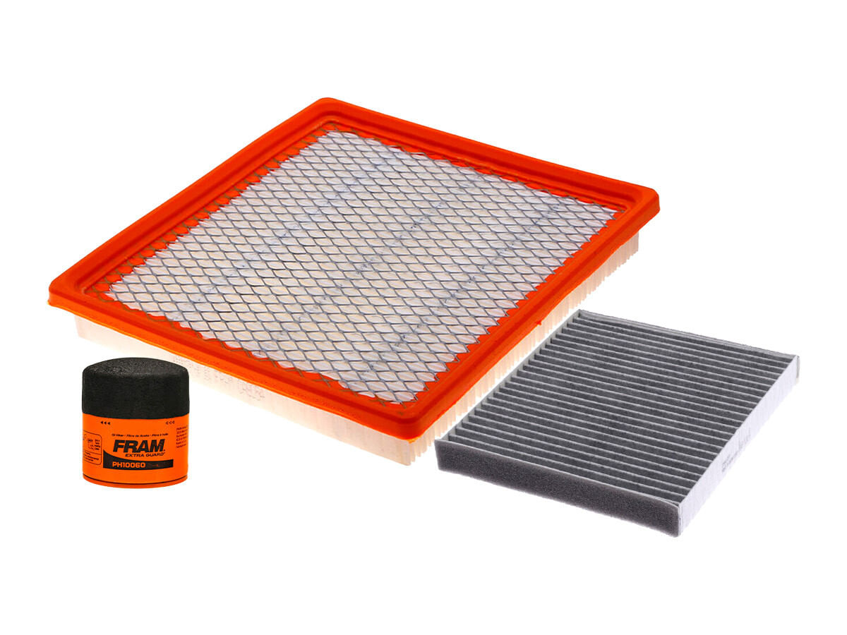 Kit De Filtro De Aire, Filtro De Aceite Y Filtro De Cabina (3 Piezas)