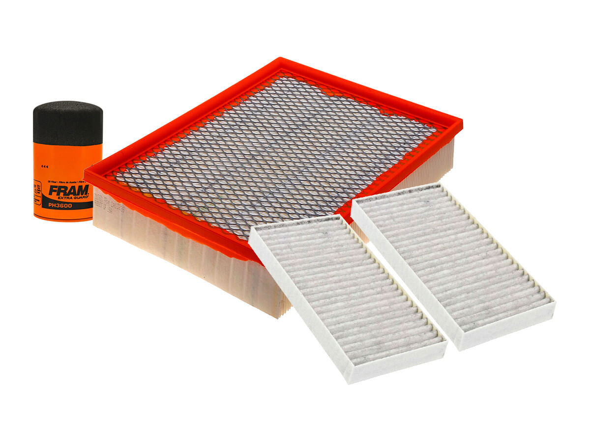 Kit De Filtro De Aire, Filtro De Aceite Y Filtro De Cabina (3 Piezas)