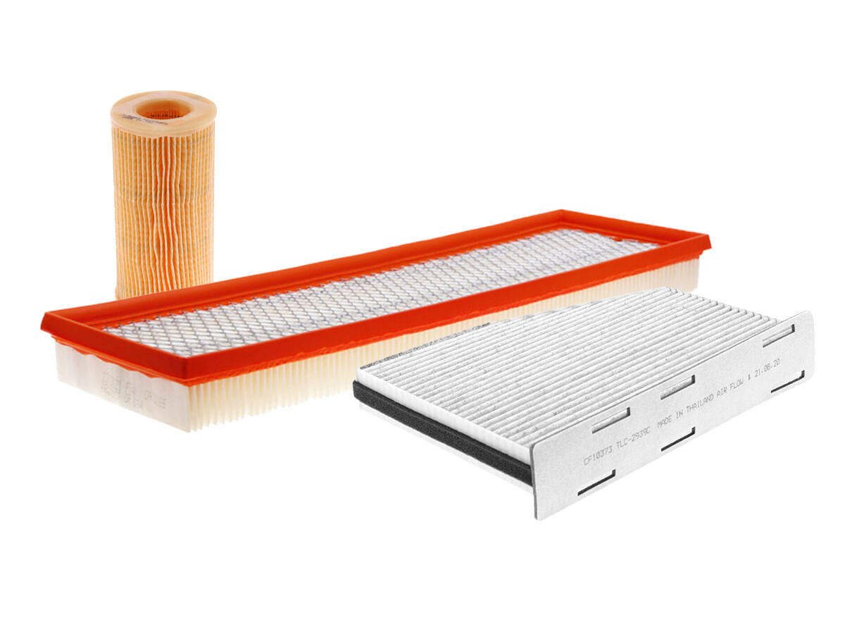 Kit De Filtro De Aire, Filtro De Aceite Y Filtro De Cabina (3 Piezas)