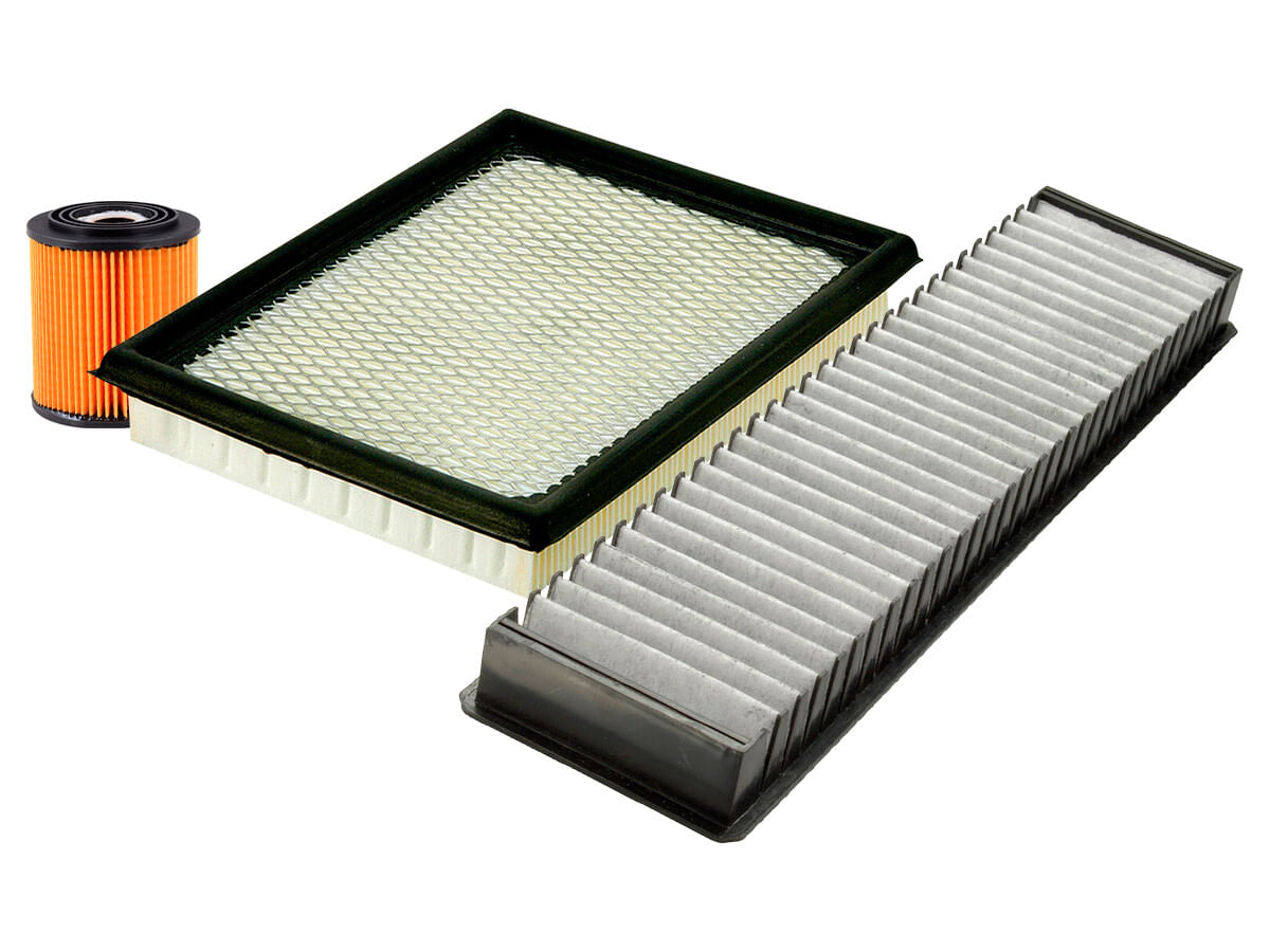 Kit De Filtro De Aire, Filtro De Aceite Y Filtro De Cabina (3 Piezas)