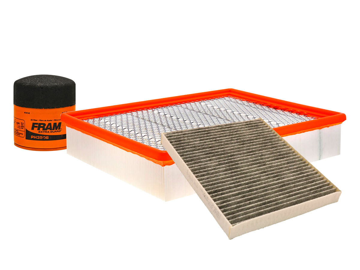 Kit De Filtro De Aire, Filtro De Aceite Y Filtro De Cabina (3 Piezas)