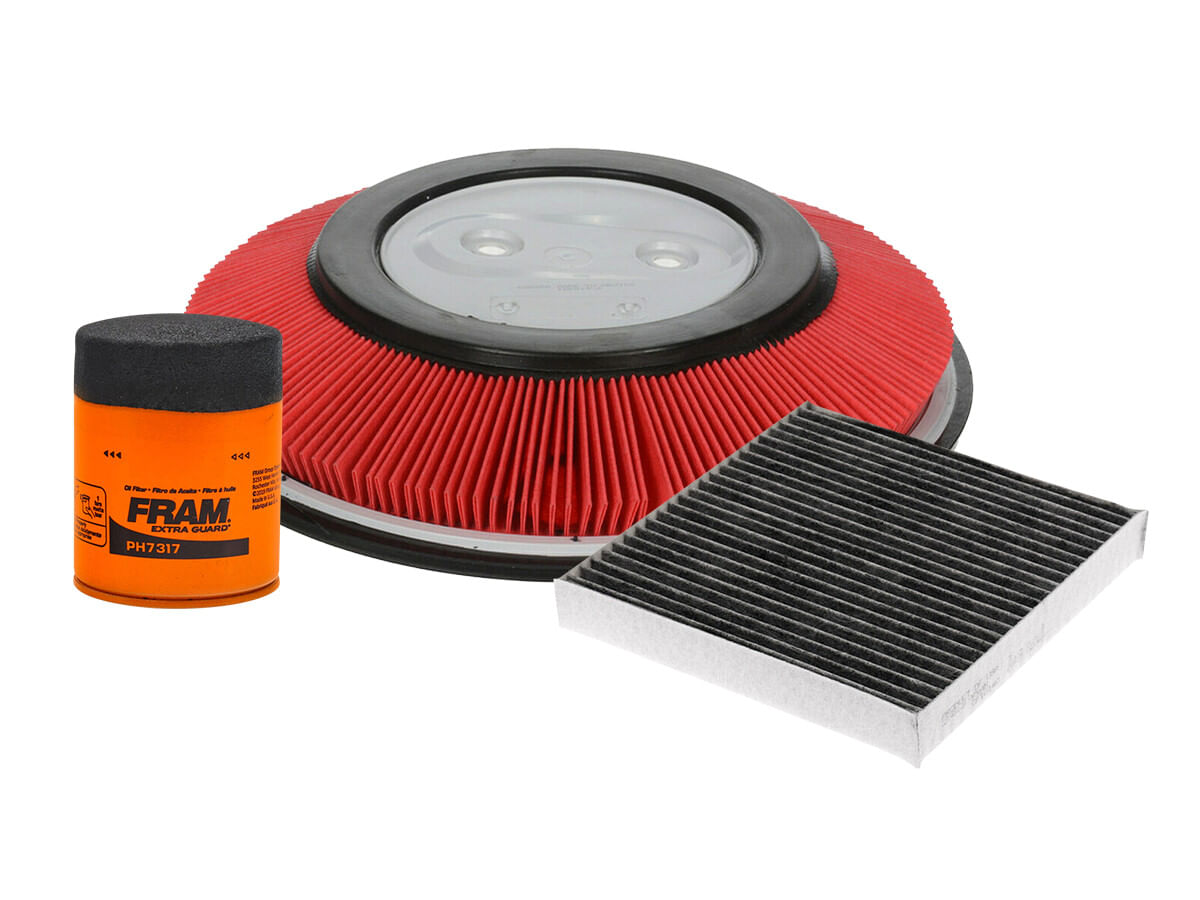 Kit De Filtro De Aire, Filtro De Aceite Y Filtro De Cabina (3 Piezas)