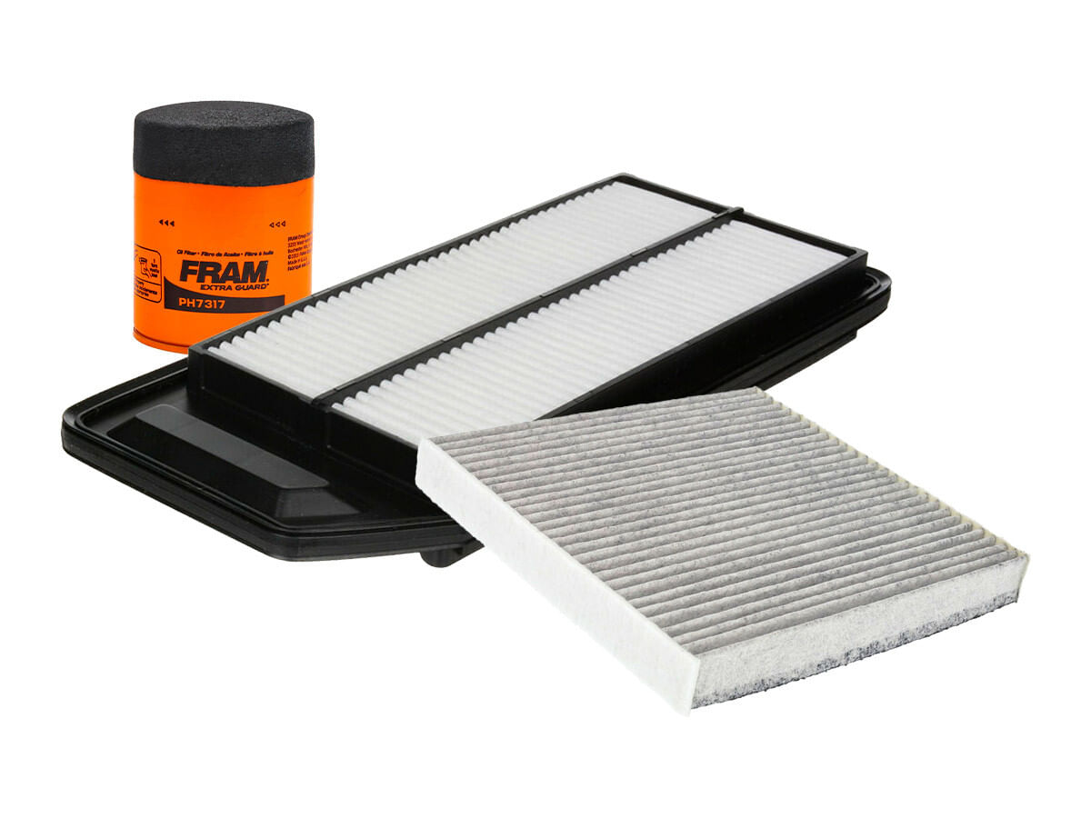 Kit De Filtro De Aire, Filtro De Aceite Y Filtro De Cabina (3 Piezas)