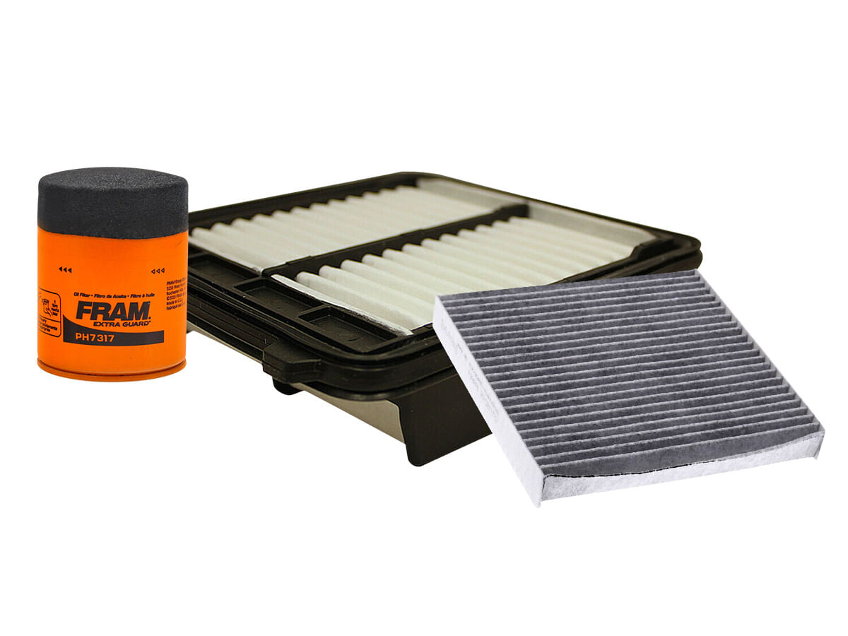 Kit De Filtro De Aire, Filtro De Aceite Y Filtro De Cabina (3 Piezas)