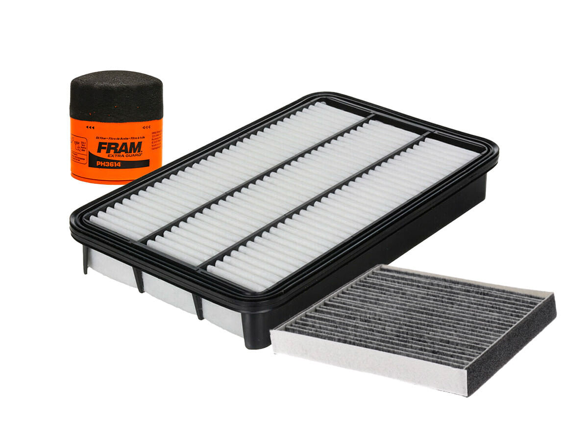 Kit De Filtro De Aire, Filtro De Aceite Y Filtro De Cabina (3 Piezas)