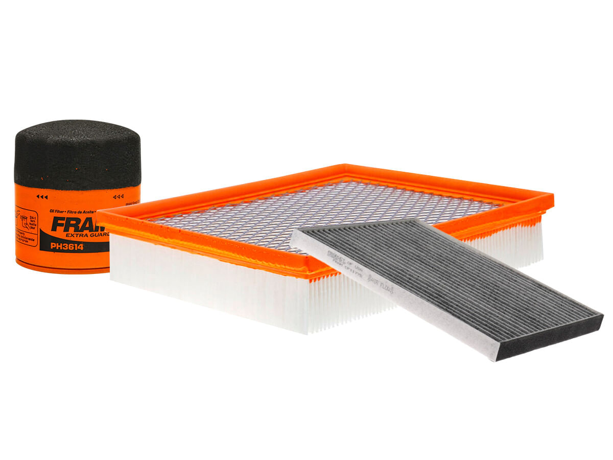Kit De Filtro De Aire, Filtro De Aceite Y Filtro De Cabina (3 Piezas)