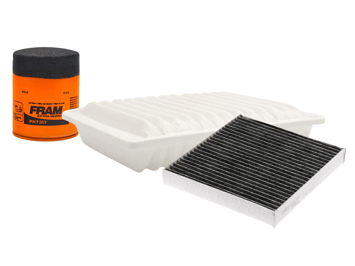 Kit De Filtro De Aire, Filtro De Aceite Y Filtro De Cabina (3 Piezas)