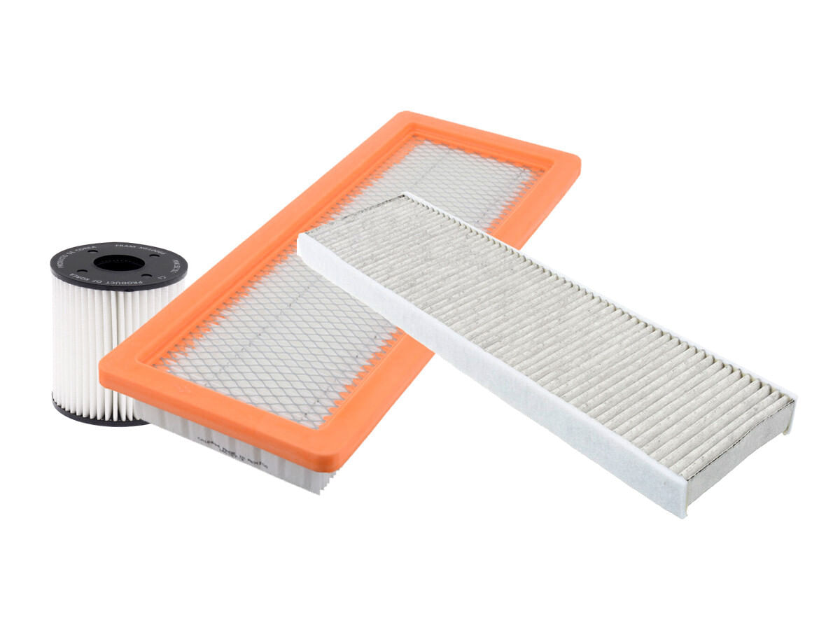 Kit De Filtro De Aire, Filtro De Aceite Sintético Y Filtro De Cabina (3 Piezas)