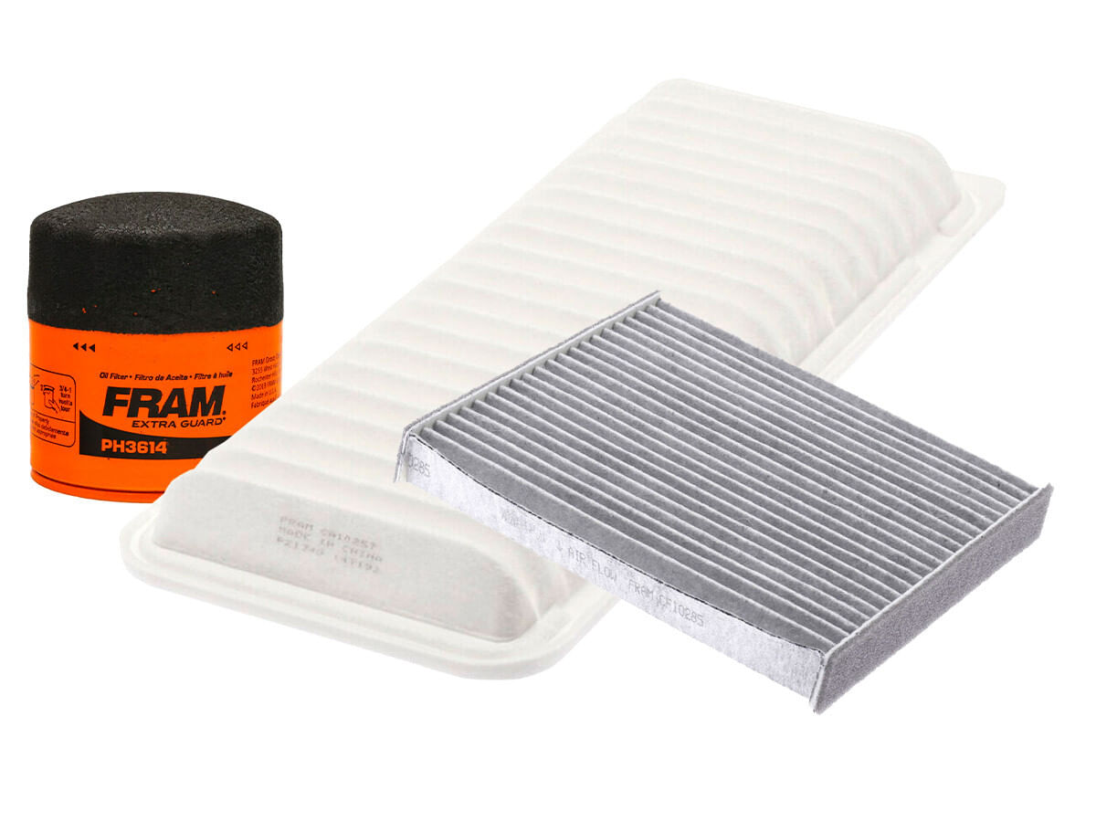 Kit De Filtro De Aire, Filtro De Aceite Y Filtro De Cabina (3 Piezas)