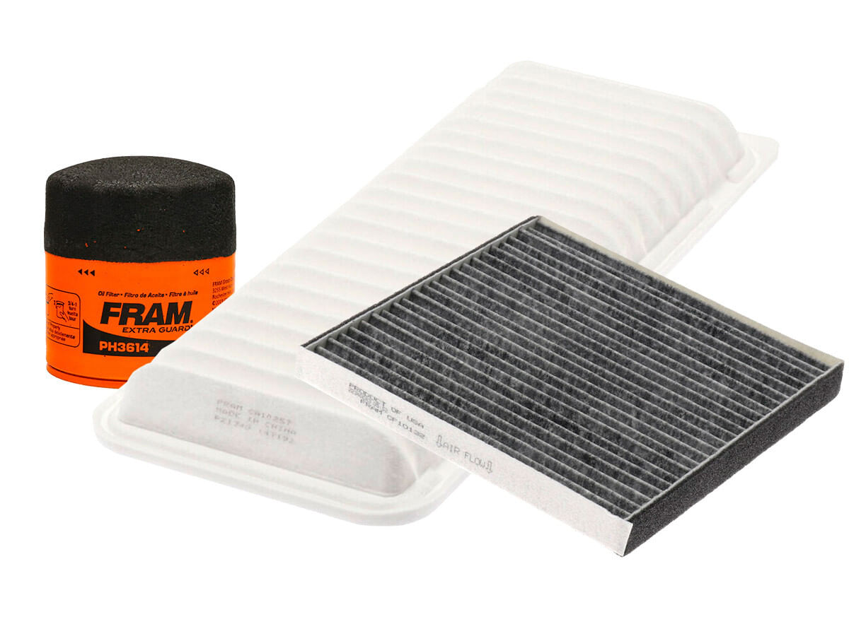 Kit De Filtro De Aire, Filtro De Aceite Y Filtro De Cabina (3 Piezas)