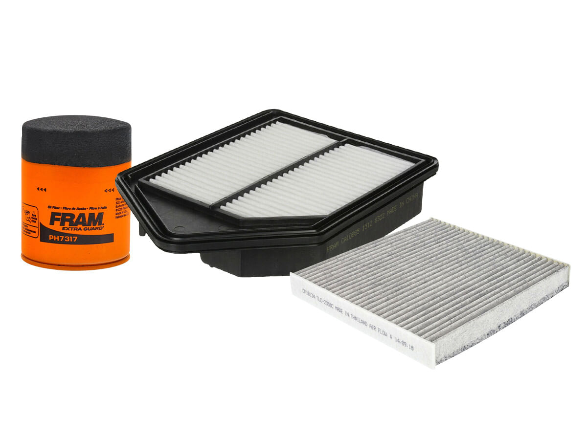 Kit De Filtro De Aire, Filtro De Aceite Y Filtro De Cabina (3 Piezas)