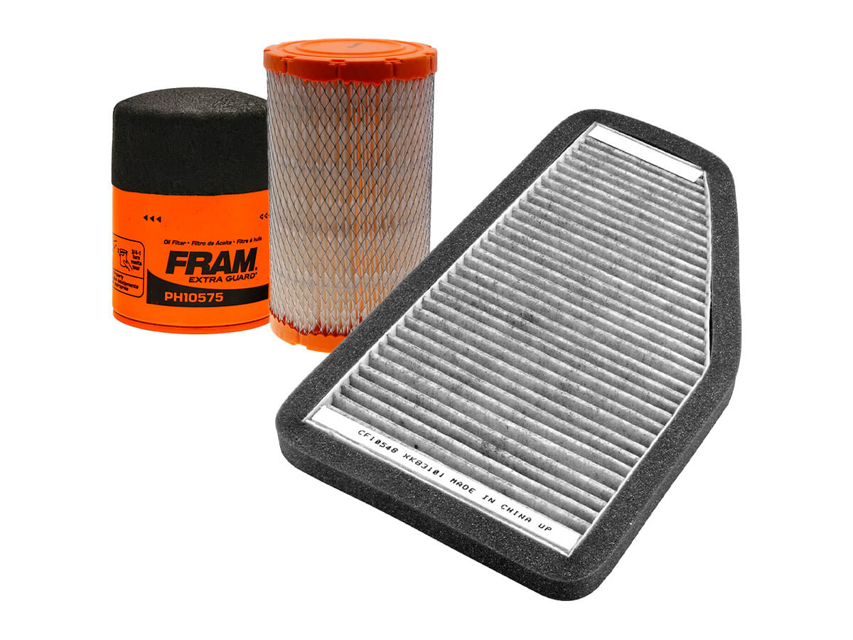 Kit De Filtro De Aire, Filtro De Aceite Y Filtro De Cabina (3 Piezas)