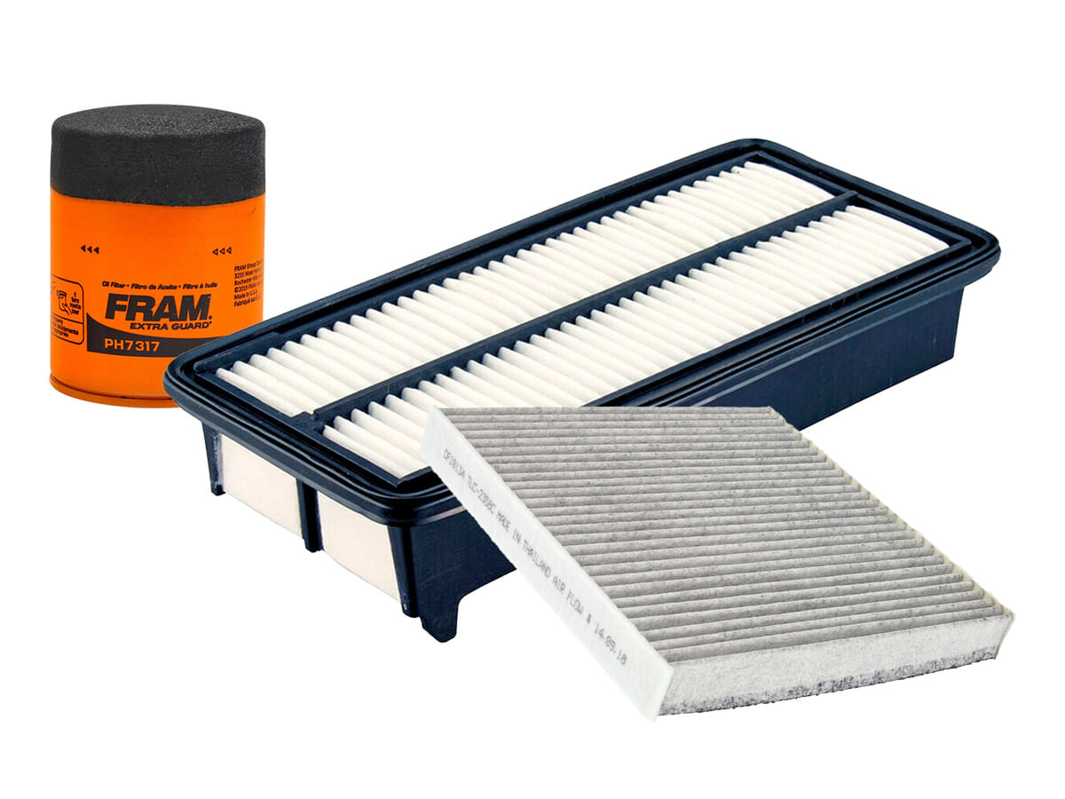 Kit De Filtro De Aire, Filtro De Aceite Y Filtro De Cabina (3 Piezas)
