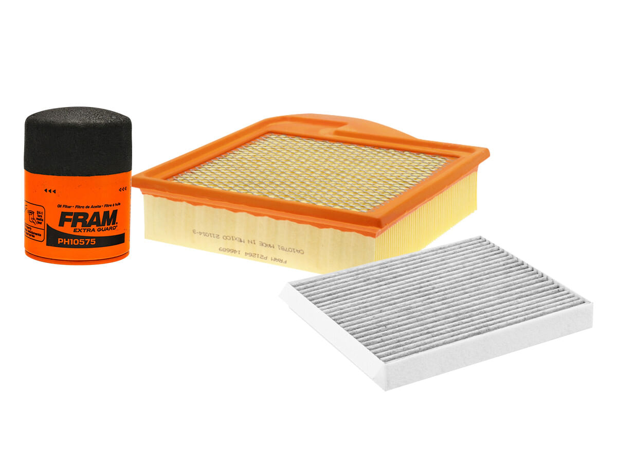 Kit De Filtro De Aire, Filtro De Aceite Y Filtro De Cabina (3 Piezas)