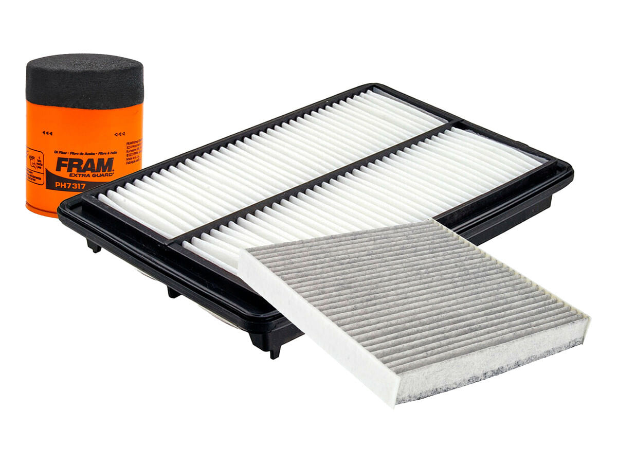 Kit De Filtro De Aire, Filtro De Aceite Y Filtro De Cabina (3 Piezas)