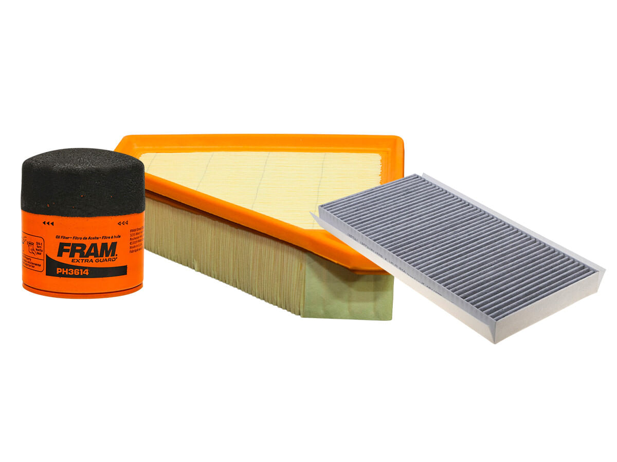 Kit De Filtro De Aire, Filtro De Aceite Y Filtro De Cabina (3 Piezas)