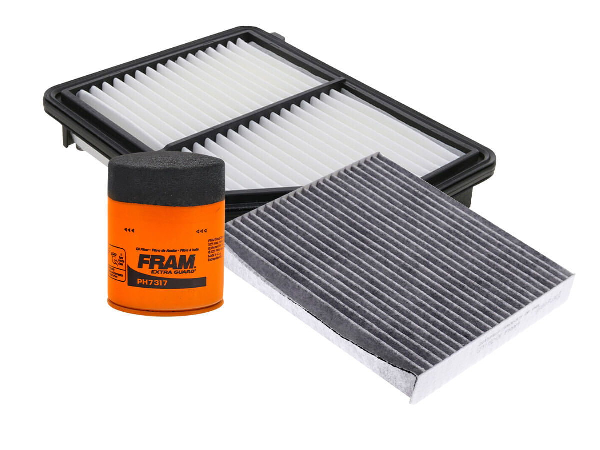 Kit De Filtro De Aire, Filtro De Aceite Y Filtro De Cabina (3 Piezas)