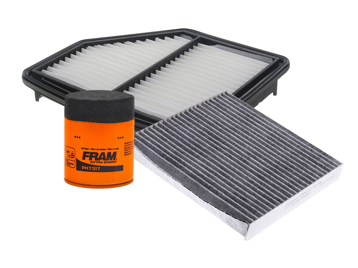 Kit De Filtro De Aire, Filtro De Aceite Y Filtro De Cabina (3 Piezas)