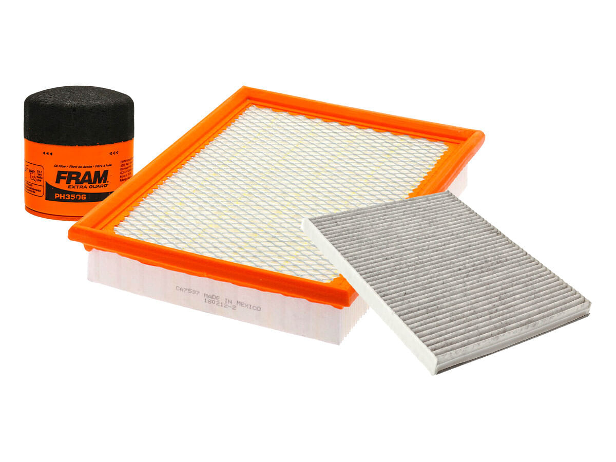 Kit De Filtro De Aire, Filtro De Aceite Y Filtro De Cabina (3 Piezas)