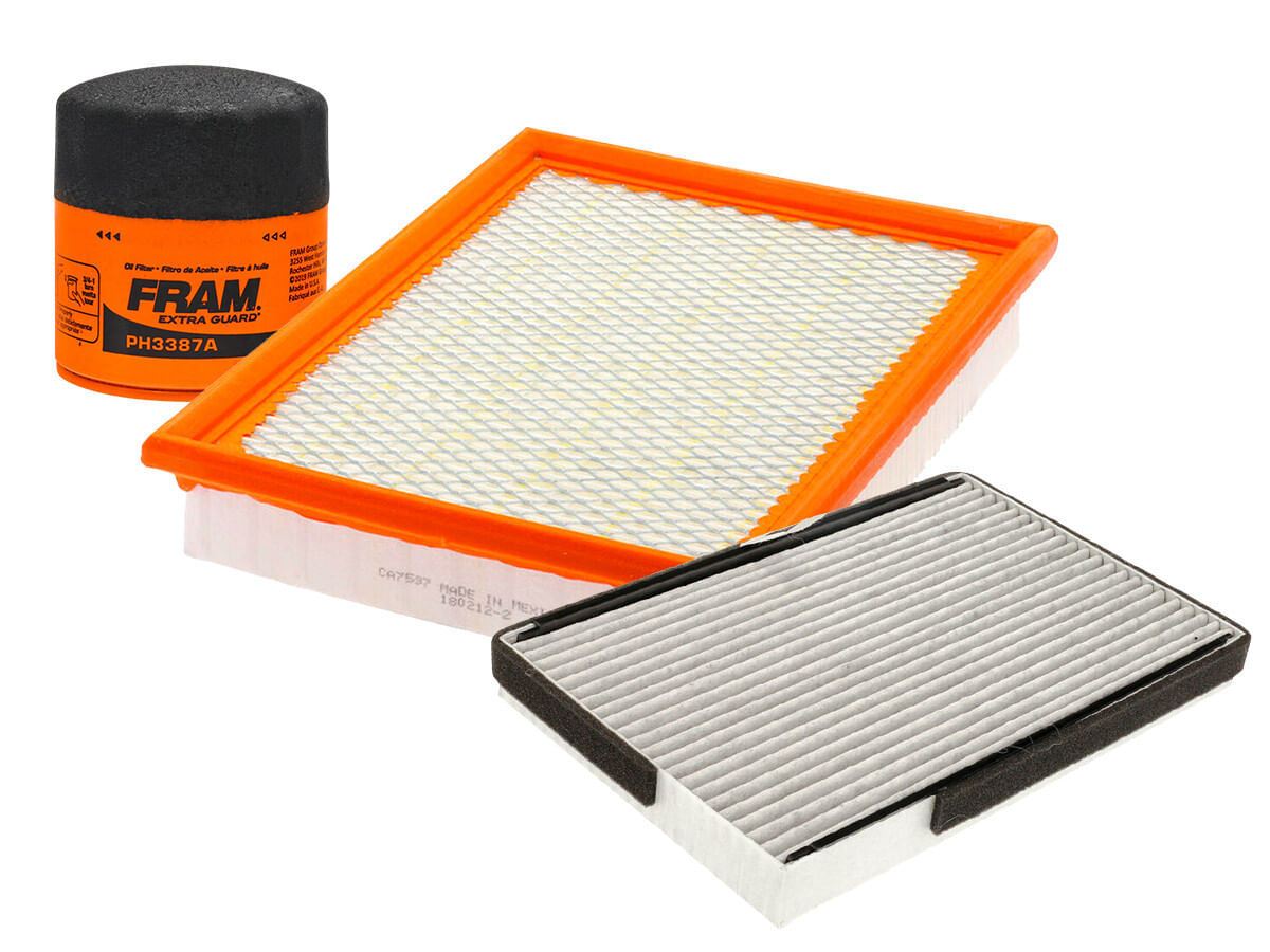Kit De Filtro De Aire, Filtro De Aceite Y Filtro De Cabina (3 Piezas)