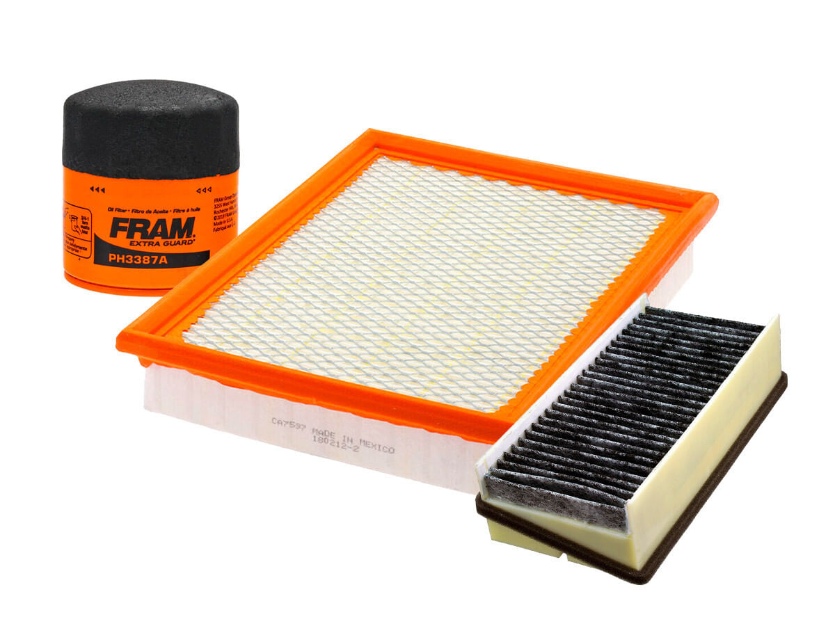 Kit De Filtro De Aire, Filtro De Aceite Y Filtro De Cabina (3 Piezas)