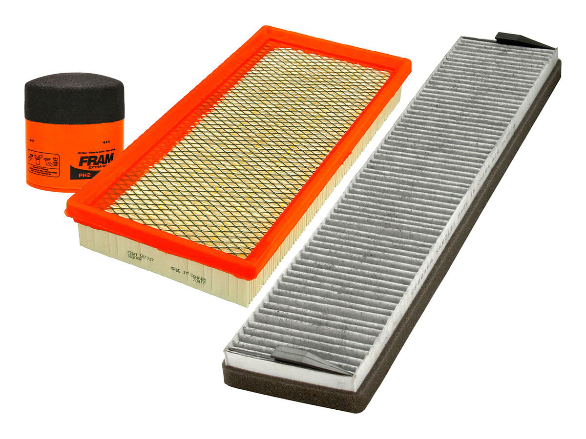Kit De Filtro De Aire, Filtro De Aceite Y Filtro De Cabina (3 Piezas)