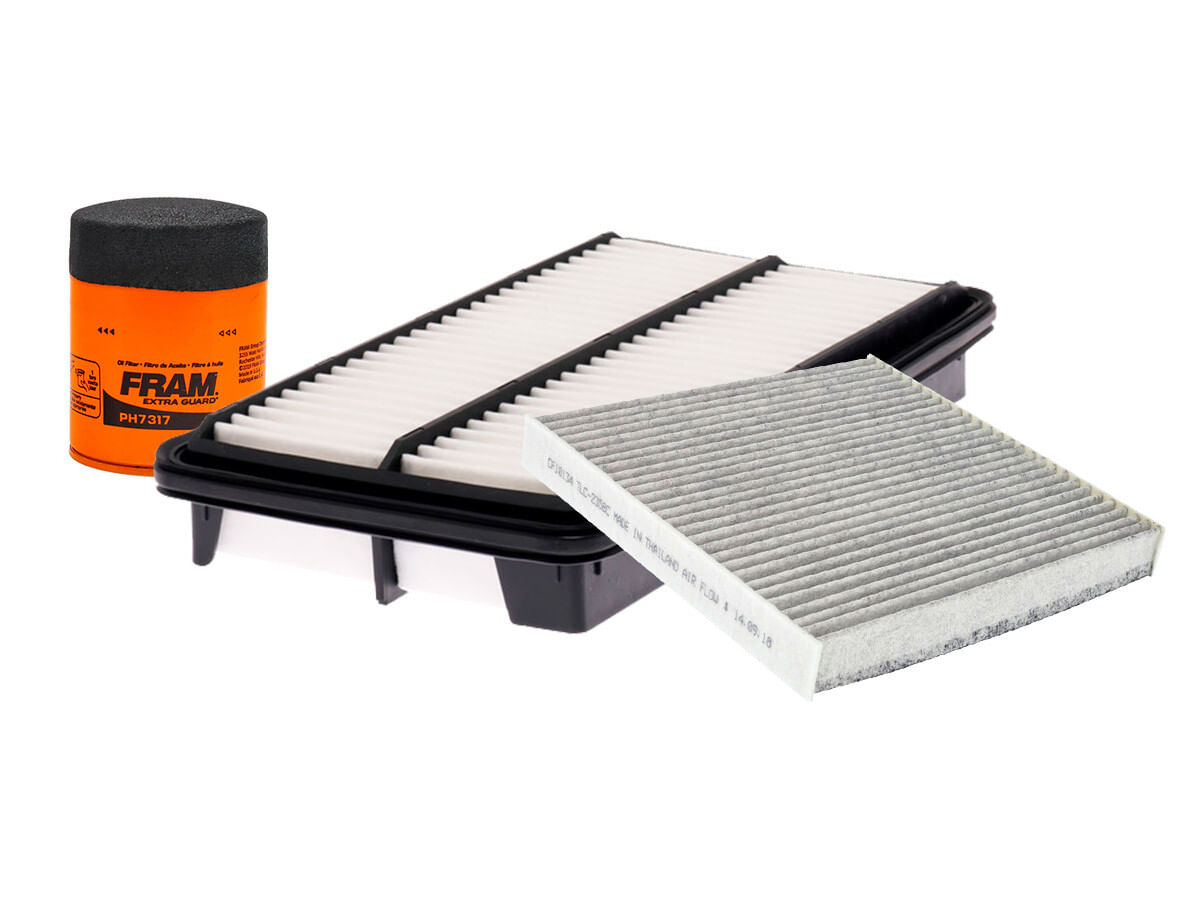 Kit De Filtro De Aire, Filtro De Aceite Y Filtro De Cabina (3 Piezas)