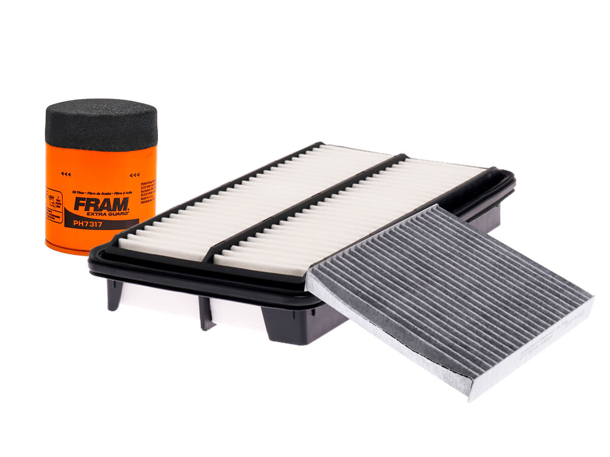 Kit De Filtro De Aire, Filtro De Aceite Y Filtro De Cabina (3 Piezas)