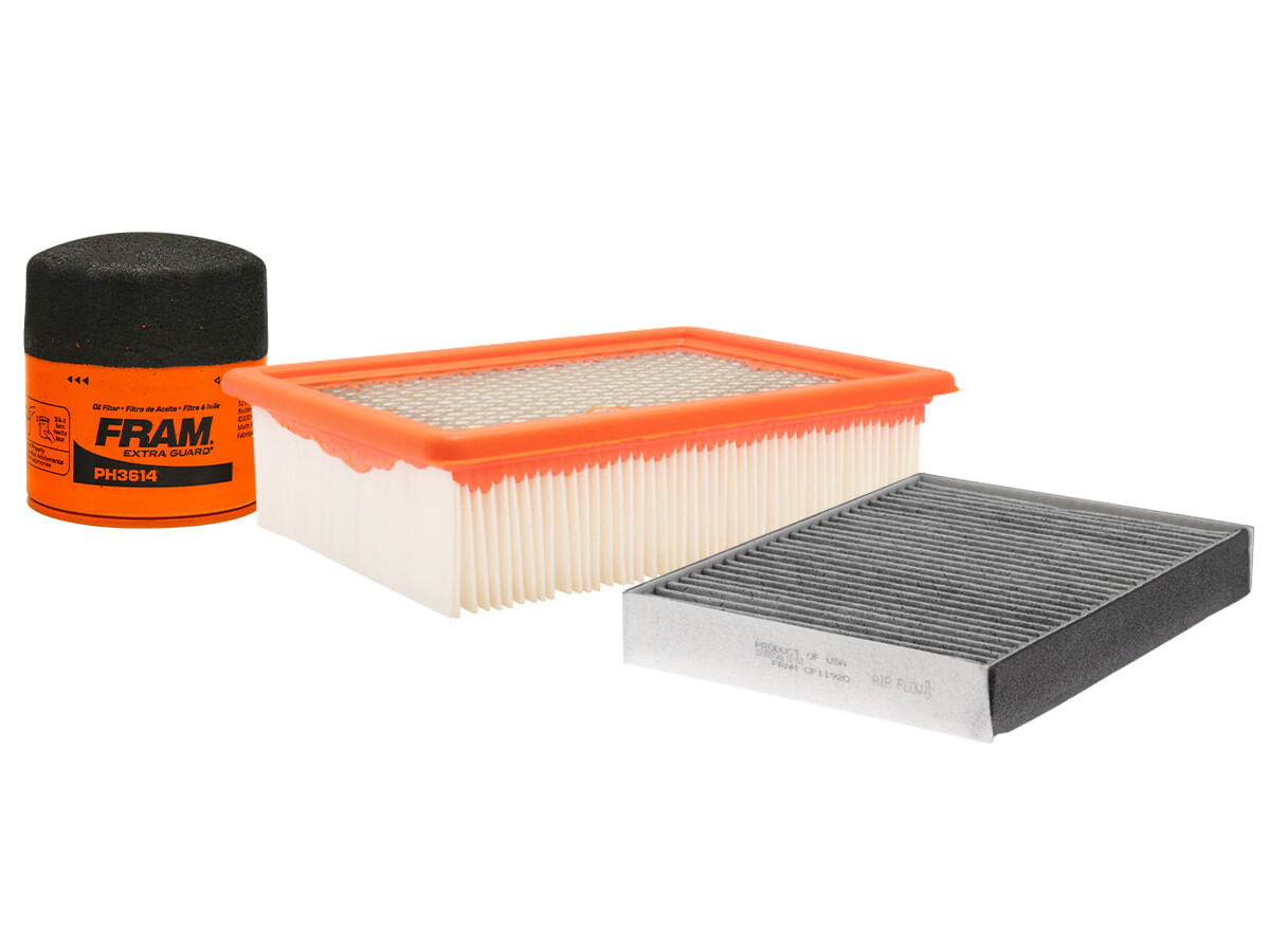 Kit De Filtro De Aire, Filtro De Aceite Y Filtro De Cabina (3 Piezas)