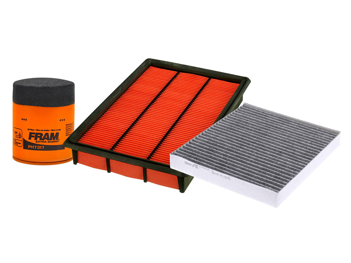 Kit De Filtro De Aire, Filtro De Aceite Y Filtro De Cabina (3 Piezas)
