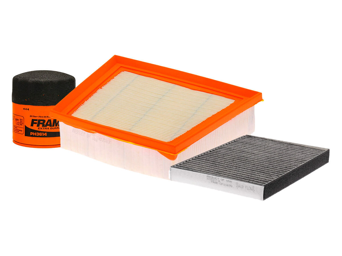 Kit De Filtro De Aire, Filtro De Aceite Y Filtro De Cabina (3 Piezas)