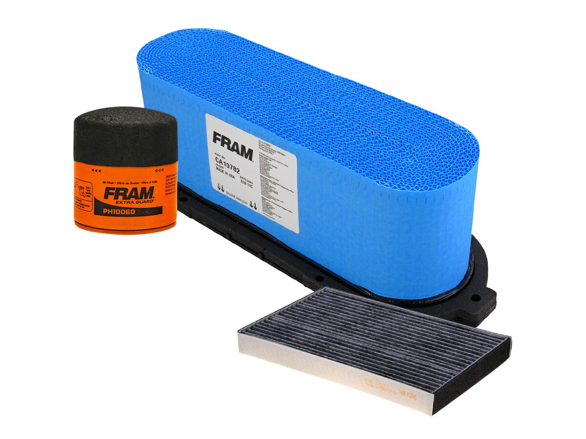Kit De Filtro De Aire, Filtro De Aceite Y Filtro De Cabina (3 Piezas)